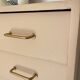 Commode vintage beige rosé
