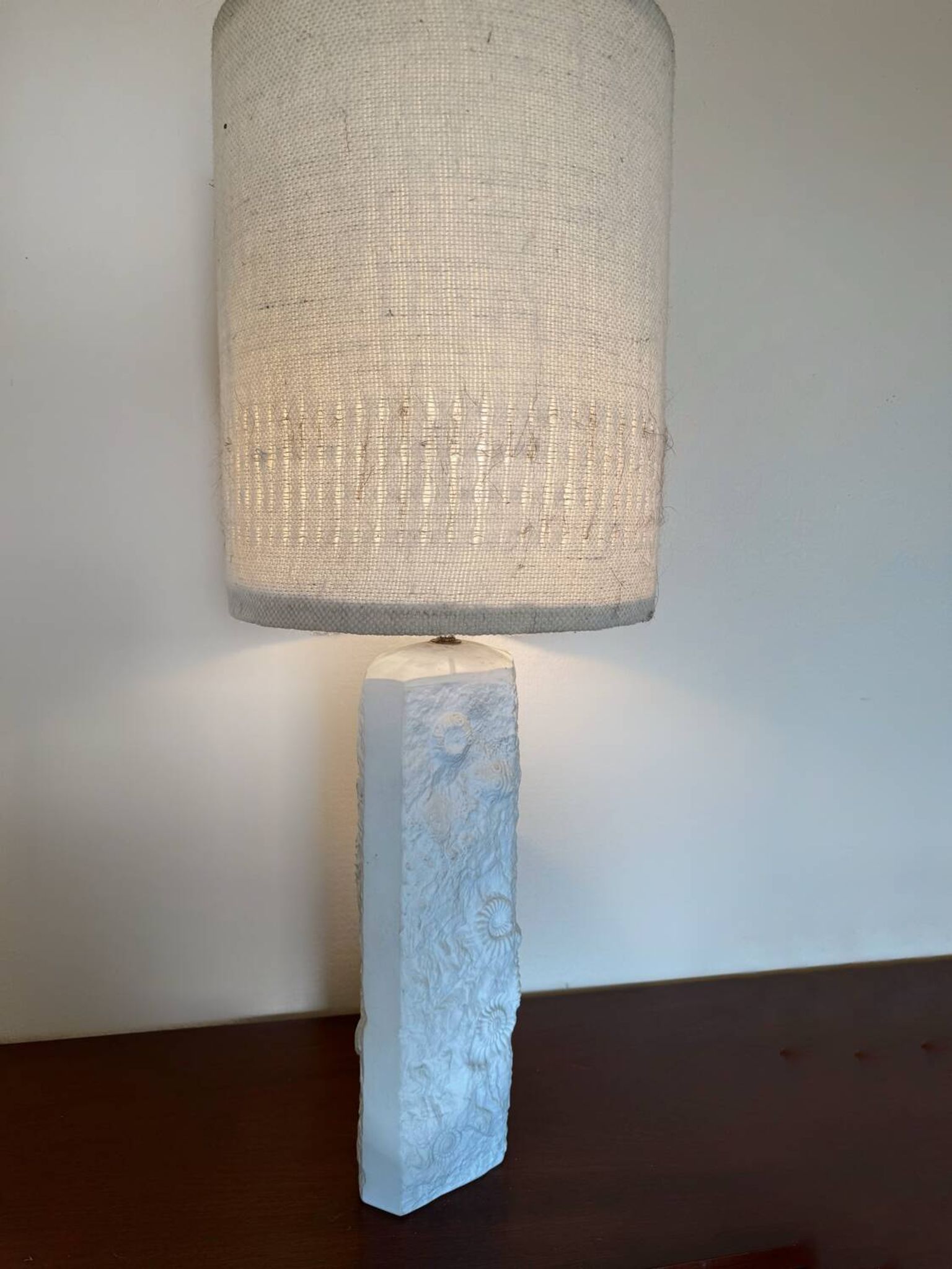 Large AK Kaiser ceramic lamp, Germany, 1970s