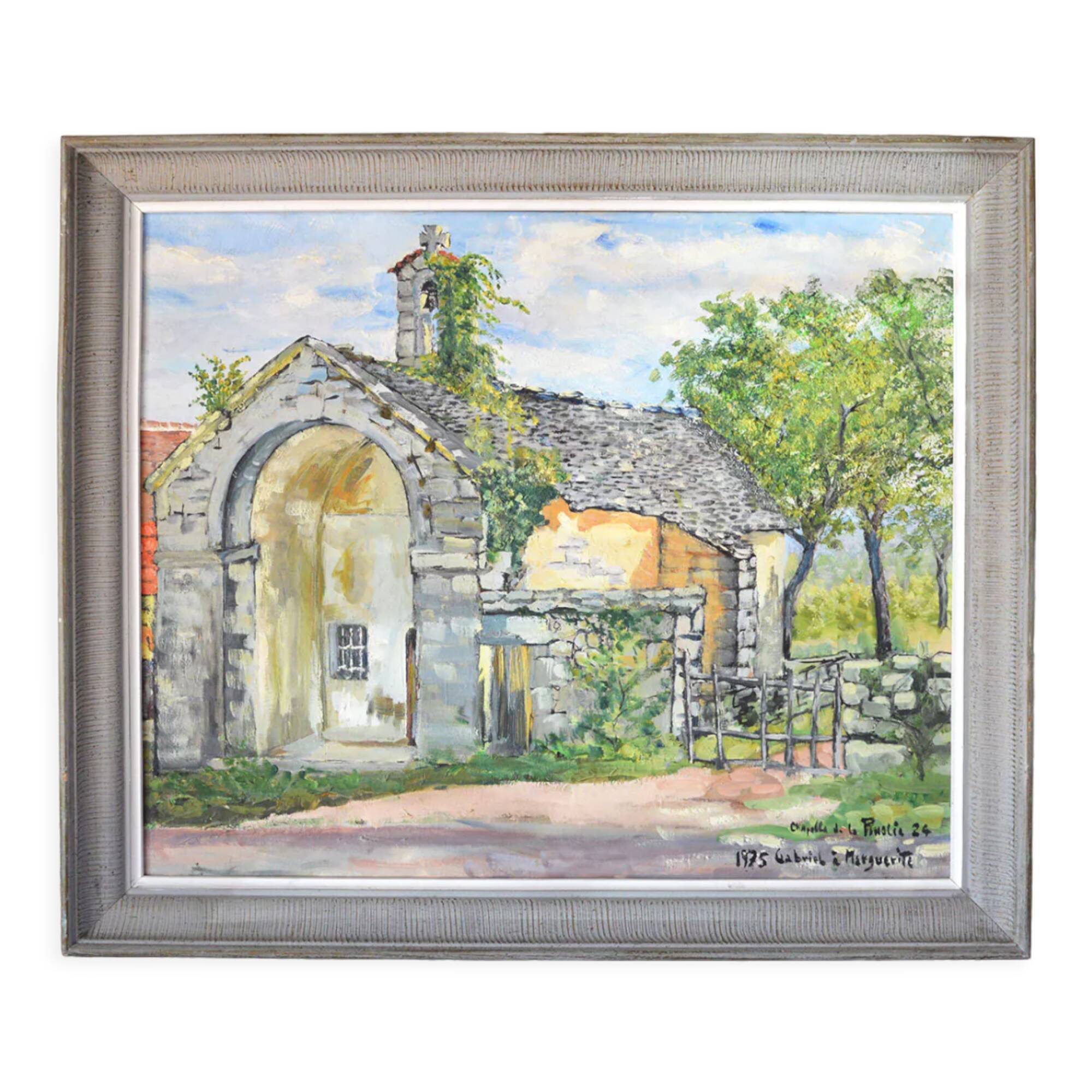 Painting “Chapel of Pinolie”
