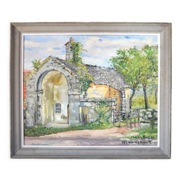 Painting “Chapel of Pinolie”
