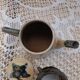 Antique stoneware coffee pot/teapot