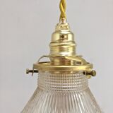 Lot of 3 Holophane tulip suspensions