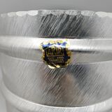 Élégant seau à champagne des années 1960 par Arir en aluminium. Fabriqué en Italie.