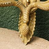 Paire d'appliques en bronze d'époque Empire