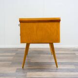 1950s desk, beech/resopal. Manufacturer: Ekawerk