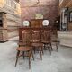 Suite de 10 chaises bistrot