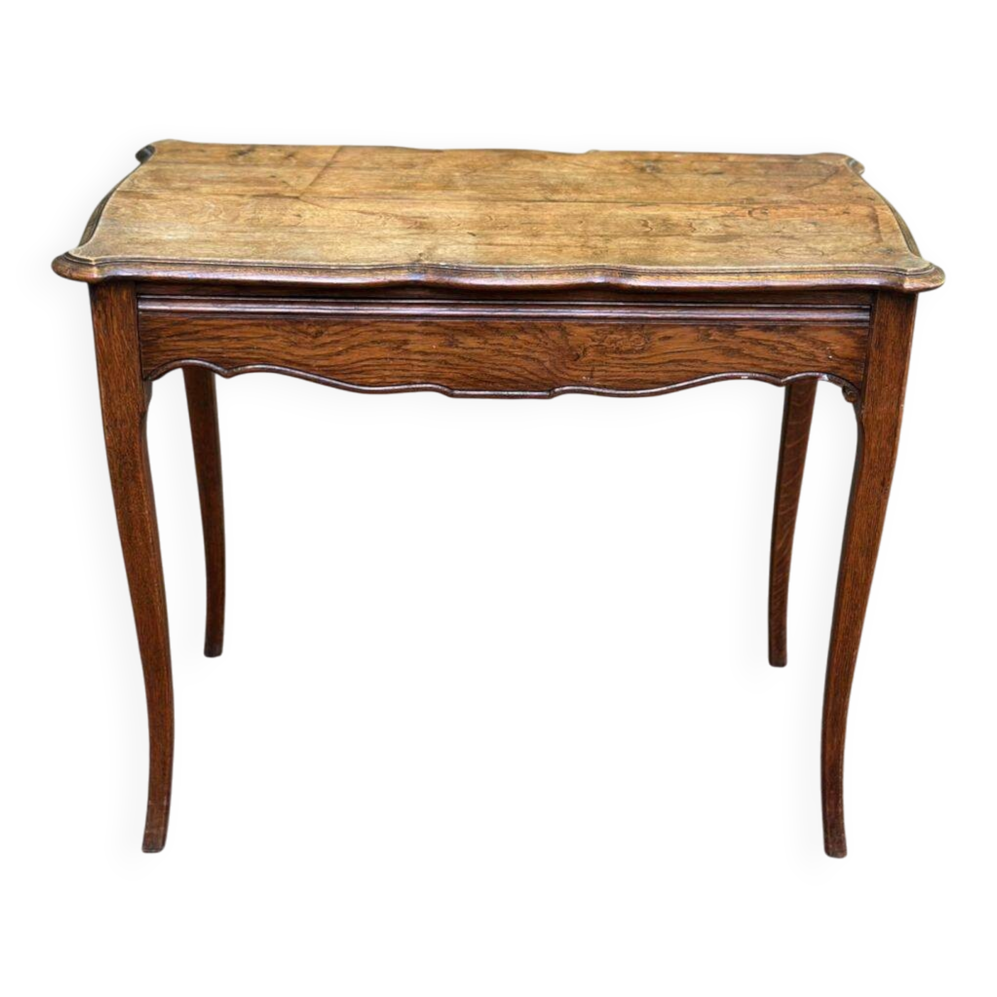 Louis XV desk in solid oak from the 19th century.