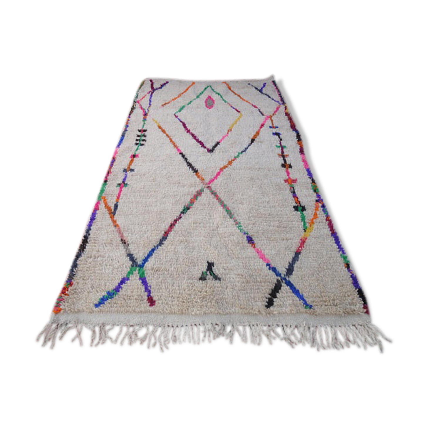Carpet Berber azilal 207 x 116 cm