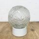 Vintage White Porcelain Ceiling Light, 1970s