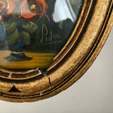 Duo medallion frame