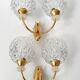 Pair of vintage 1950 wall lamps