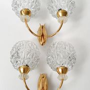 Paire d'appliques 1950 vintage