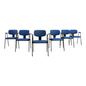 Ensemble de 6 chaises - 1950