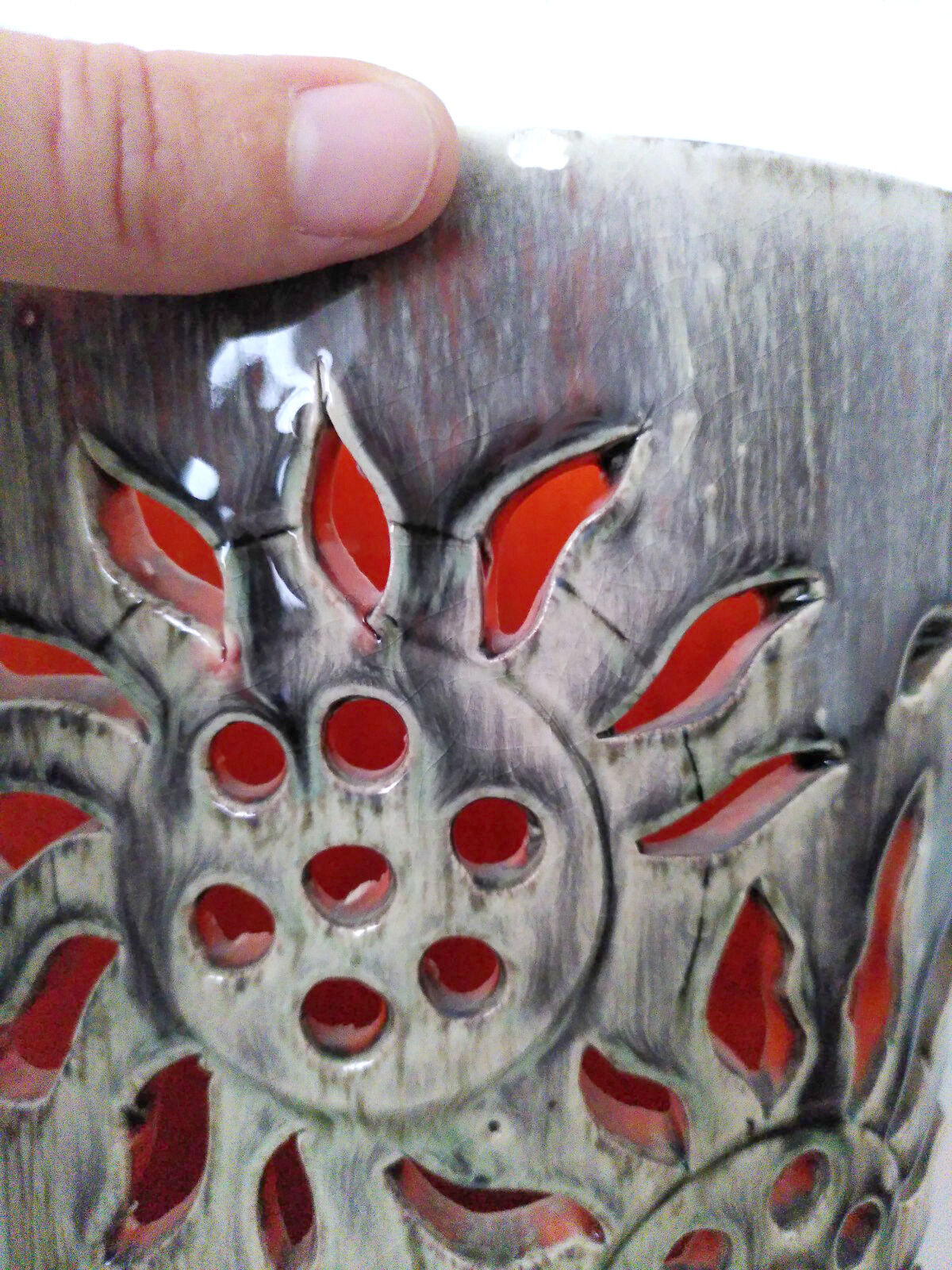 Vallauris ceramic lamp