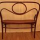 Bench n°18 curved wood