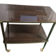 Formica rolling tables. Vintage 70s.