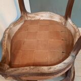 Pair of transition armchairs from the Louis XV Louis XVI eras