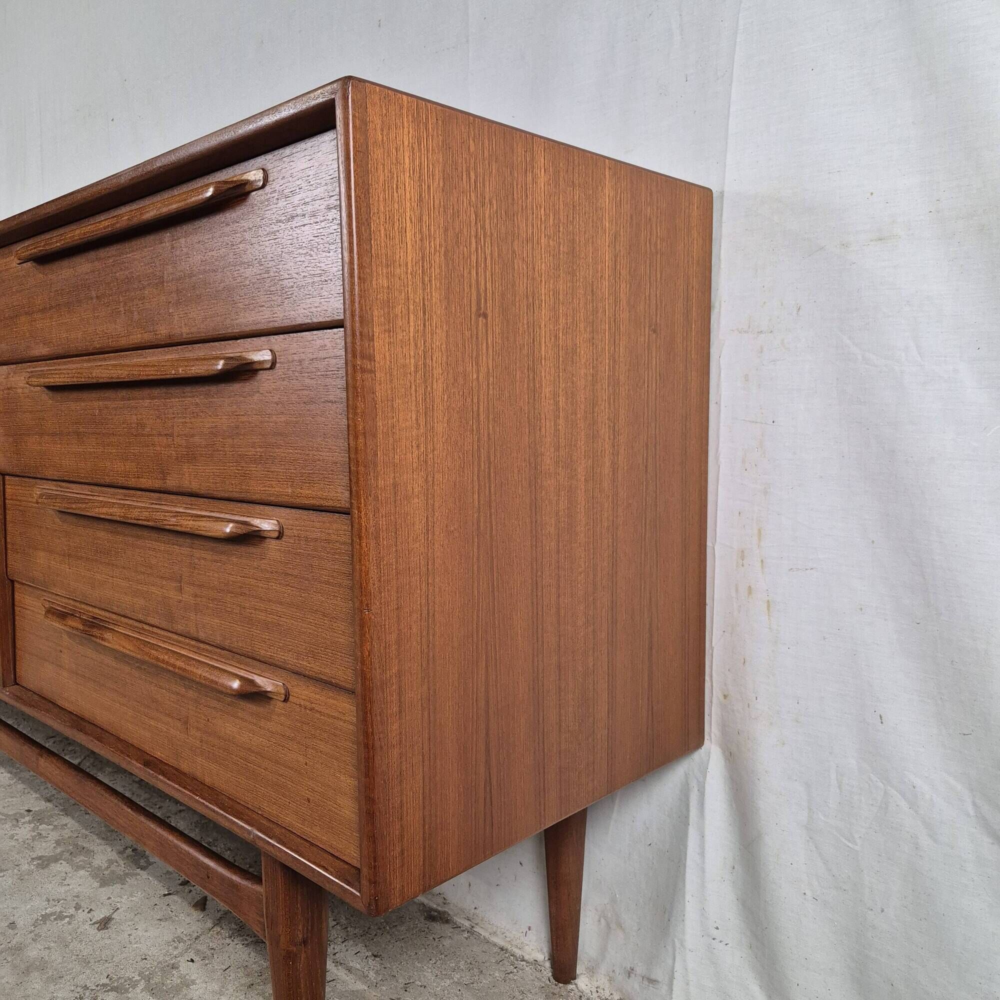 Heinrich Riestenpatt German design vintage sideboard from the 60s