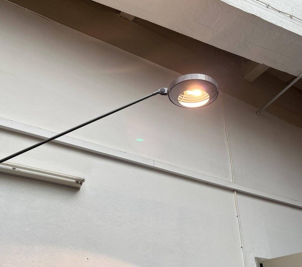 Postmodern Italian floor lamp Elle 55 by Tommaso Cimini for Lumina, 1980s.