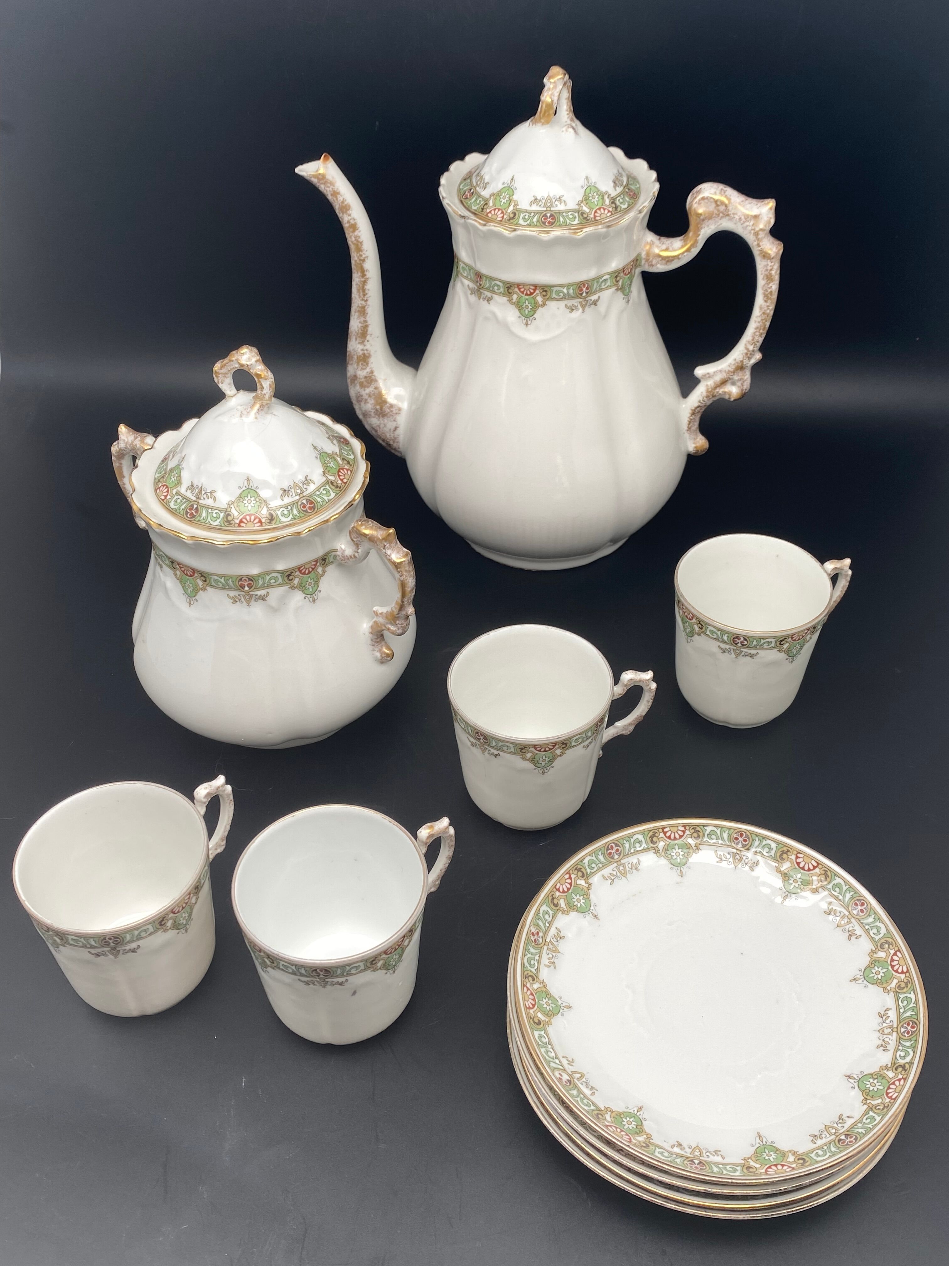 Vintage porcelain tea/coffee set – MOCA12