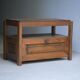 Small wooden cabinet with a top, 1965