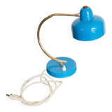 Blue and gold cocotte lamp, to table, flexible