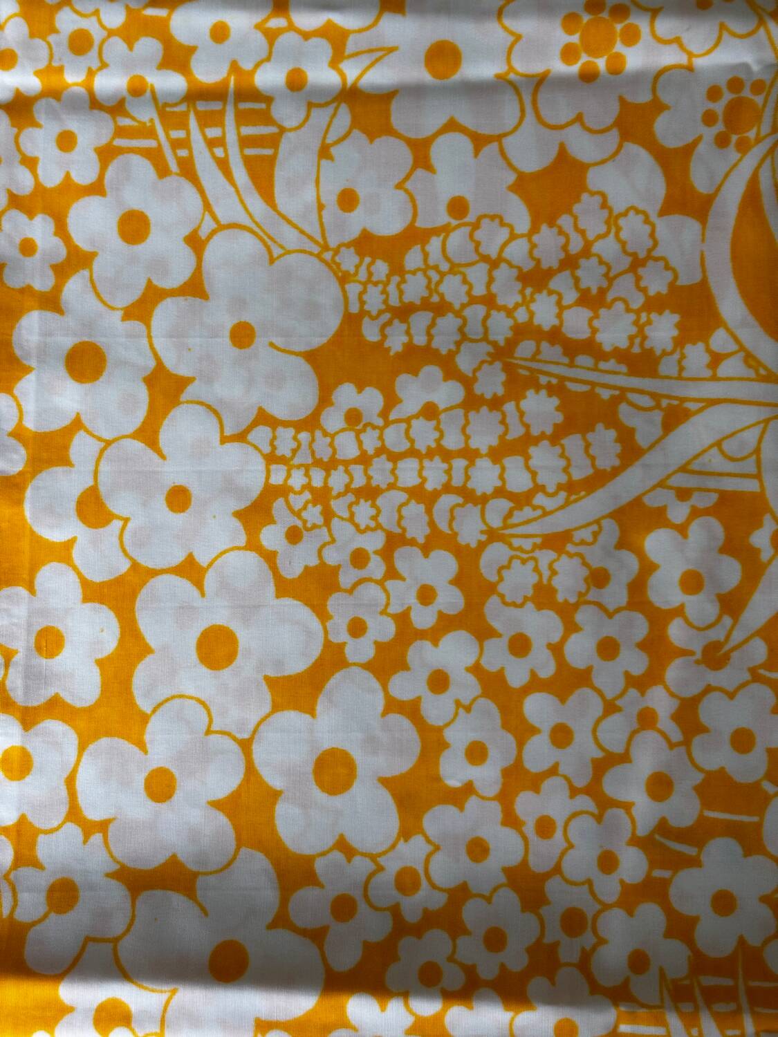 Set of two seventies Descamps Tergal bolster cases