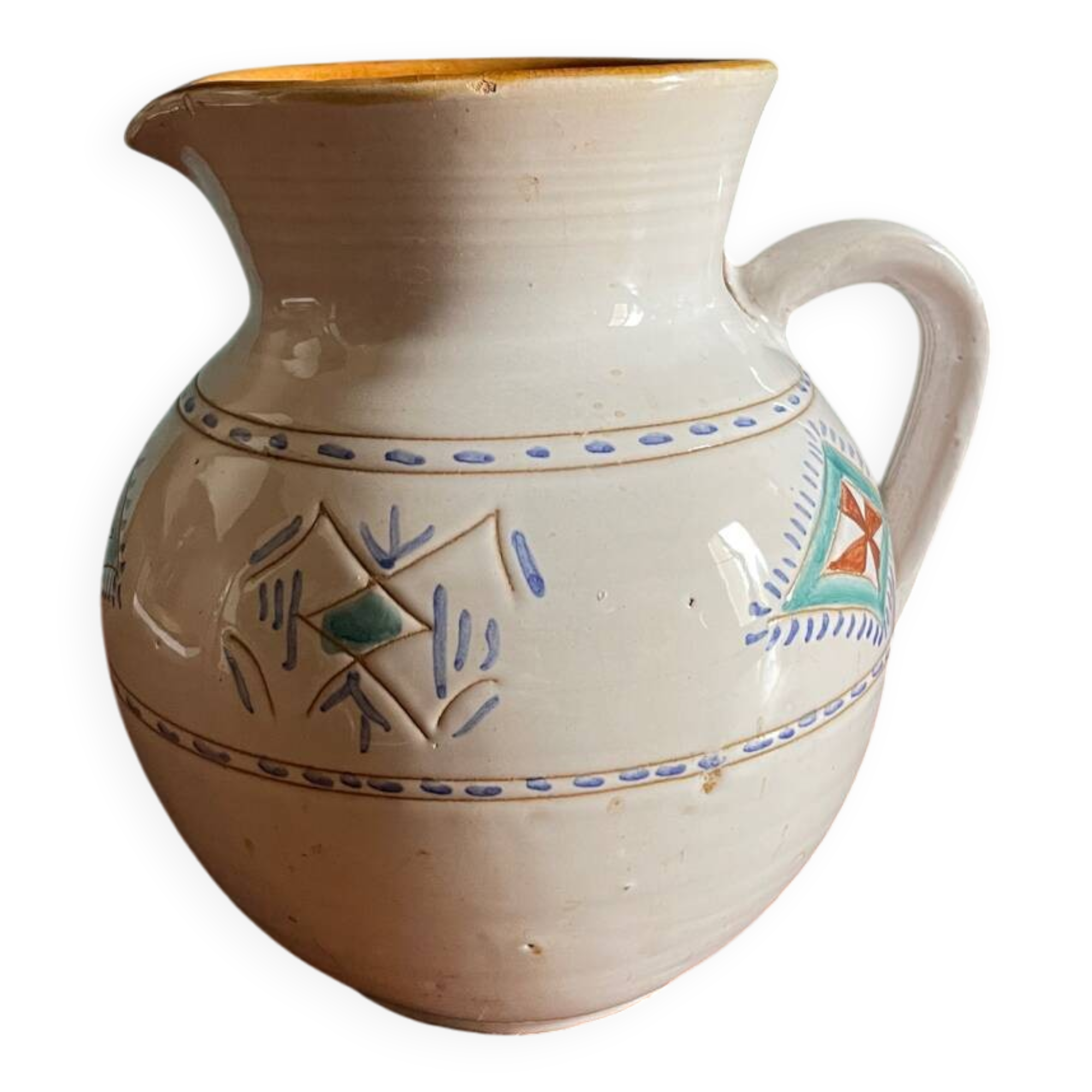 Pichet vintage en céramique