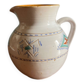 Vintage ceramic pitcher