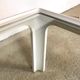 Coffee table with glass top by Peter Ghyczy for Horn Collection, 1960s