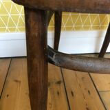 Fluted bistro chair in early 1900