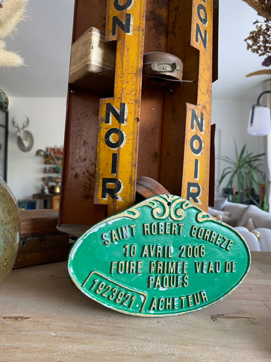 Green Agricultural Competition Plaque