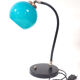 Lampe opaline bleue