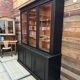 Large patinated library