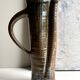 large vase / ceramic pitcher with glaze and signed