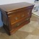 Rare - Pretty English chest of drawers - 3 drawers - solid wood "tomb" chest of drawers - Sourisseau cabinetmaker