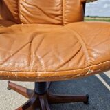 Set of 2 vintage Scandinavian armchairs co.fe.mo Italy 1970