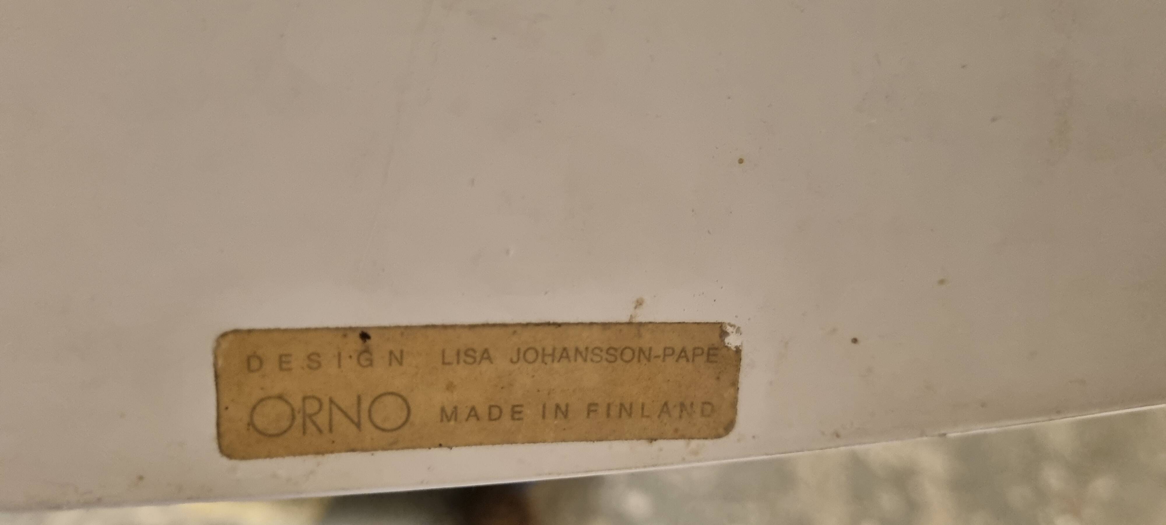 Vintage Model Lisa Ceiling Lamp by Lisa Johansson Pape for Orno, 1940s