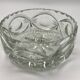 FRUIT CUTTER, SALAD BOWL in Solid CRYSTAL decorated with Hand-Cut PATTERNS