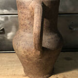 Pottery pitcher Lempereur Sars signed