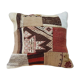 Oreiller turc fait main de kilim 40 x 40 cm