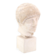 Buste d'homme en plâtre de l'Ephebe blond, années 70