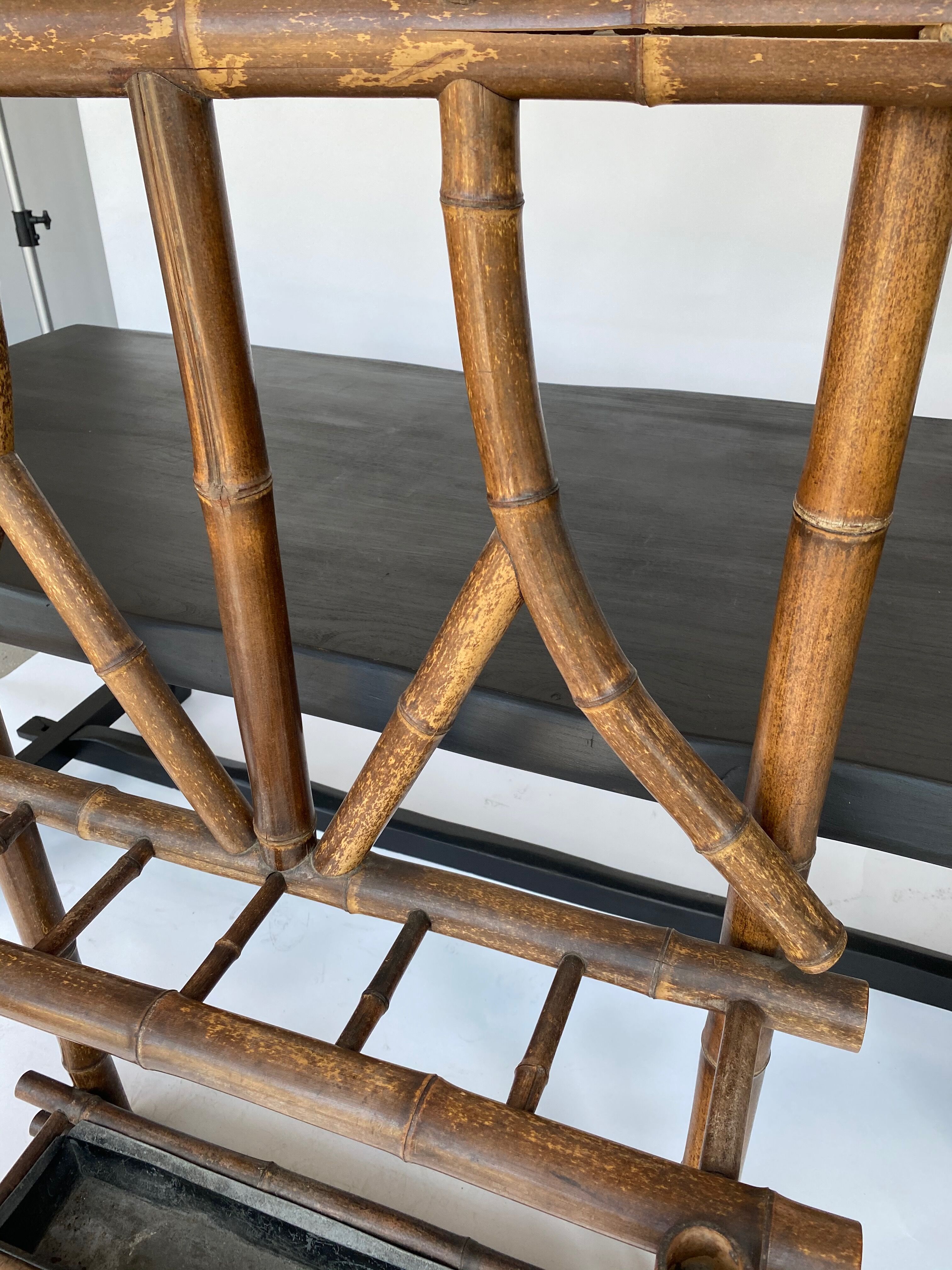 Bamboo coat rack 1930