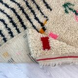 Handmade Moroccan Berber carpet 217 x 149 CM