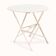 Table pliante ronde française vintage en fer