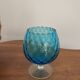 Blue balloon vase