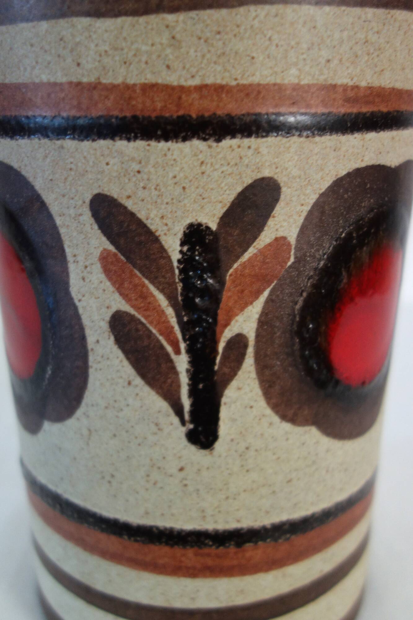 Vintage West Germany ceramic floor vase