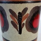 Vase de sol vintage en céramique West Germany