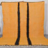 Honey orange Moroccan rug 150/250cm
