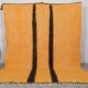 Tapis marocain orange miel 150/250cm